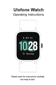 Manual Ulefone Watch Activity Tracker