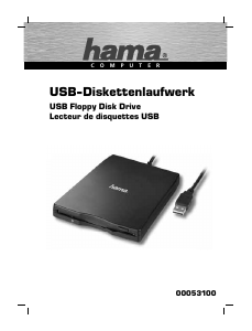Manual Hama 00053100 Floppy Drive