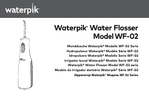 Manual de uso Waterpik WF-02 Irrigador bucal