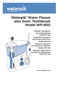 Handleiding Waterpik WP-900 Flosapparaat