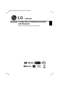 Handleiding LG LAN9700R Navigatiesysteem