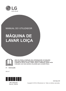 Manual LG DF212FP Máquina de lavar louça