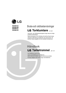 Bruksanvisning LG RC8001A Torktumlare