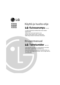 Brugsanvisning LG RC8003A Tørretumbler
