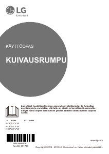 Brugsanvisning LG RC80S2AV0W Tørretumbler