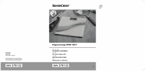 Manual SilverCrest IAN 278152 Scale