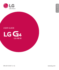 说明书 LG H818N G4 手机