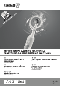 Manual Nevadent IAN 311864 Escova de dentes elétrica