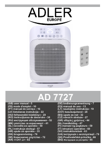 Handleiding Adler AD 7727 Kachel