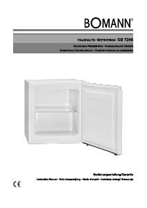Manual Bomann GB 7246 Freezer