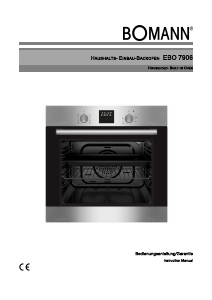 Manual Bomann EBO 7906 Oven