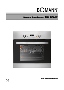 Bedienungsanleitung Bomann EBO 9612.1 IX Backofen