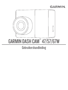 Handleiding Garmin Dash Cam 67W Actiecamera