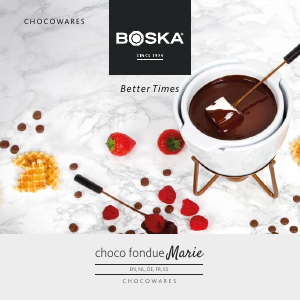 Handleiding Boska Marie Fondueset