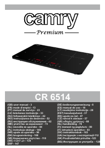Manual Camry CR 6514 Plită