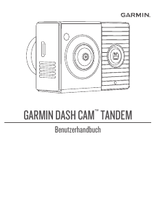 Bedienungsanleitung Garmin Dash Cam Tandem Action-cam