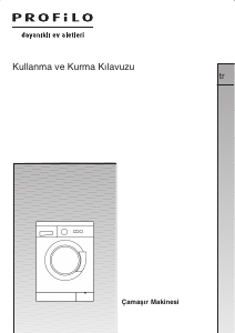 Kullanım kılavuzu Profilo CM0820BTR Çamaşır makinesi