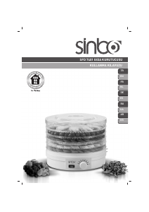 Manual Sinbo SFD 7401 Food Dehydrator