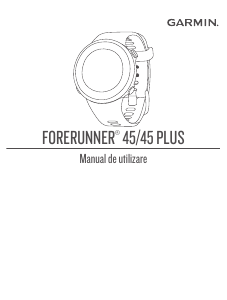 Manual Garmin Forerunner 45S Ceas inteligent