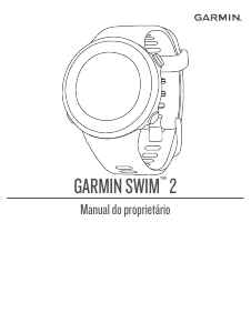 Manual Garmin Swim 2 Relógio inteligente