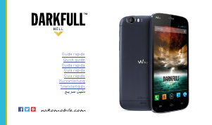 Manual Wiko Darkfull Telefone celular
