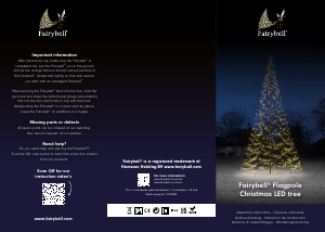 Kasutusjuhend Fairybell FANL-600-1200-02-EU Jõulukaunistus