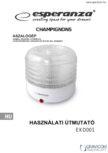 Használati útmutató Esperanza EKD001 Aszaló