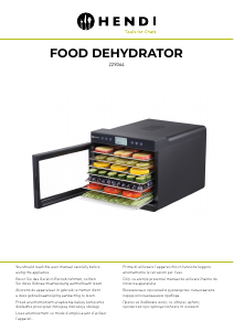 Manual Hendi 229064 Food Dehydrator