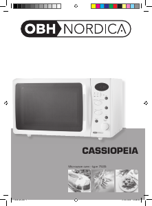 Brugsanvisning OBH Nordica 7535 Cassiopeia Mikroovn