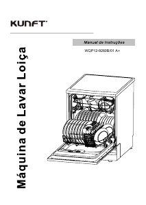 Manual Kunft WQP12-9260B/01 Máquina de lavar louça