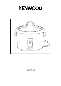 Mode d’emploi Kenwood RC317 Cuiseur à riz