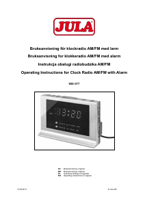 Handleiding Jula 920-377 Wekkerradio