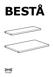 Manual IKEA BESTA Prateleira