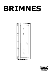 Manual IKEA BRIMNES Espelho