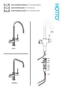 Handleiding HOTTO Arco 3in1 Kraan