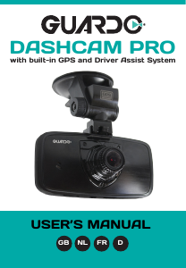 Bedienungsanleitung Guardo Dashcam Pro Action-cam