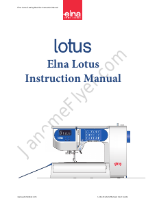 Handleiding Elna Lotus Naaimachine