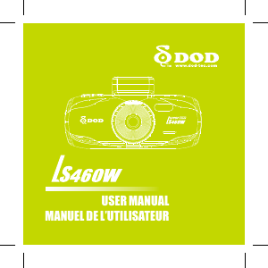 Handleiding DOD LS460W Actiecamera