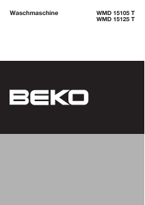 Bedienungsanleitung BEKO WMD 15125 T Waschmaschine