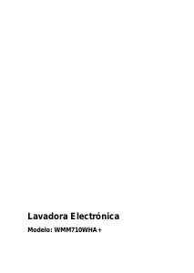 Manual Becken WMM710WHA+ Máquina de lavar roupa