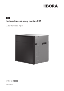 Manual de uso BORA X BO Horno