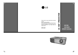 Manual LG HS102G Projector