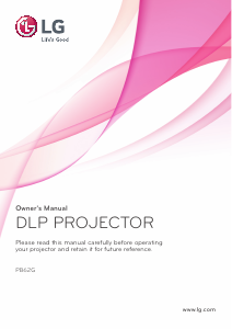 Manual LG PB62G Projector