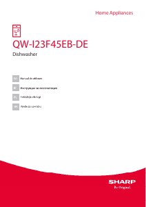 Instrukcja Sharp QW-I23F45EB-DE Zmywarka