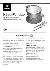 Bedienungsanleitung Tchibo 349 120 Fondue