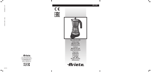 Kullanım kılavuzu Ariete 1368 Kahve makinesi