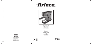 كتيب Ariete 1380 ماكينة عمل قهوة إسبريسو