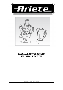 Kullanım kılavuzu Ariete 1783 Mutfak robotu