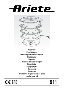 Manual Ariete 911 Panela a vapor