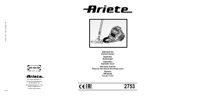 Руководство Ariete 2753 Пылесос